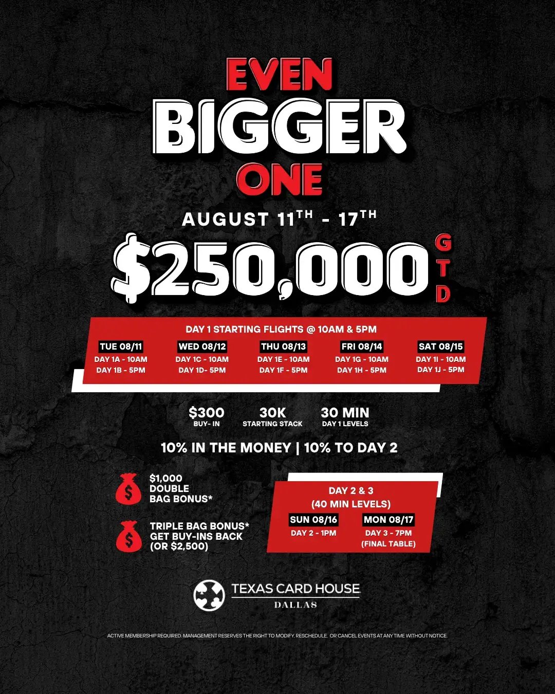 $250K Even Bigger One