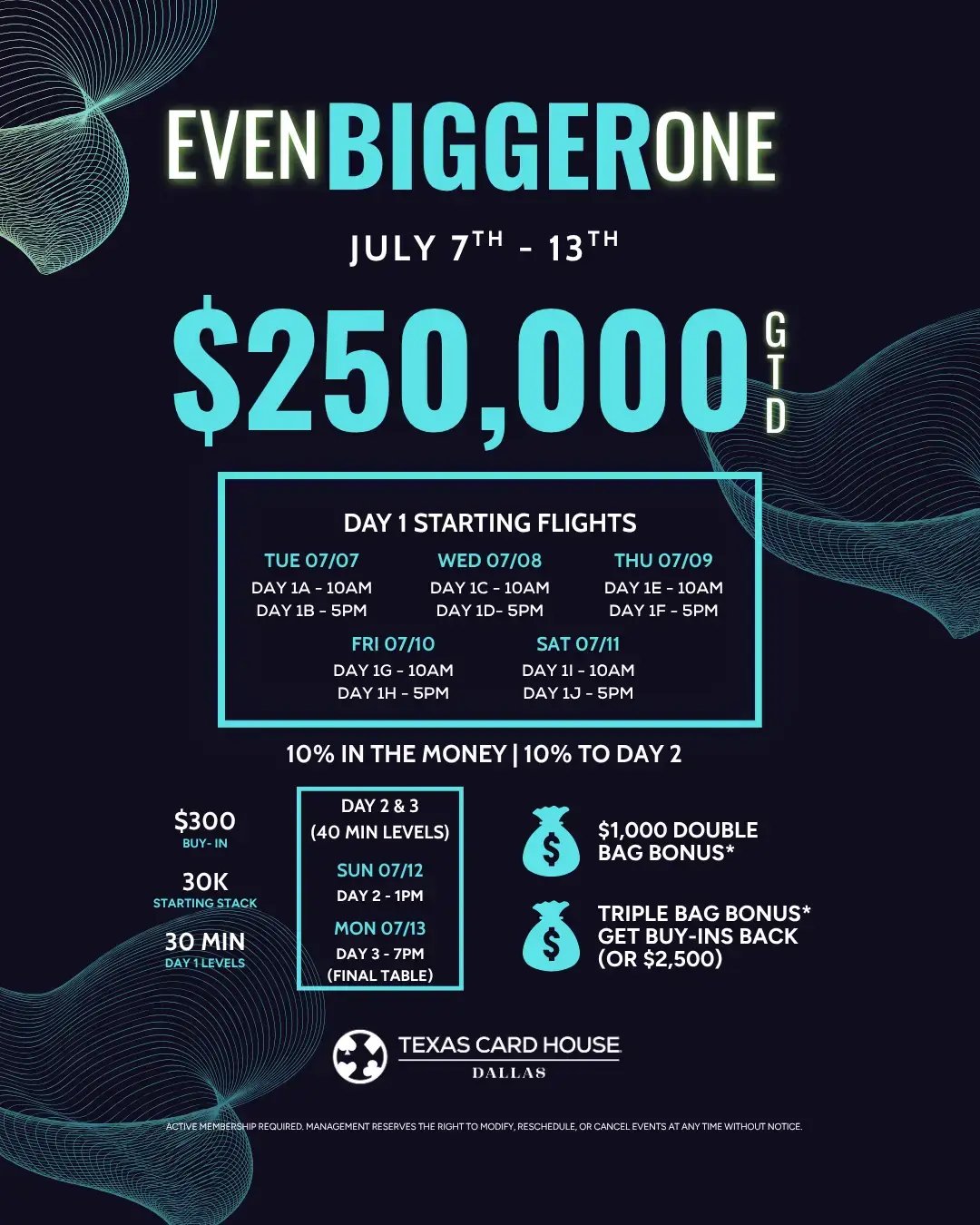 $250K Even Bigger One