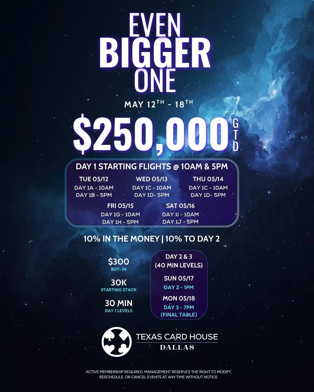 $250K Even Bigger One
