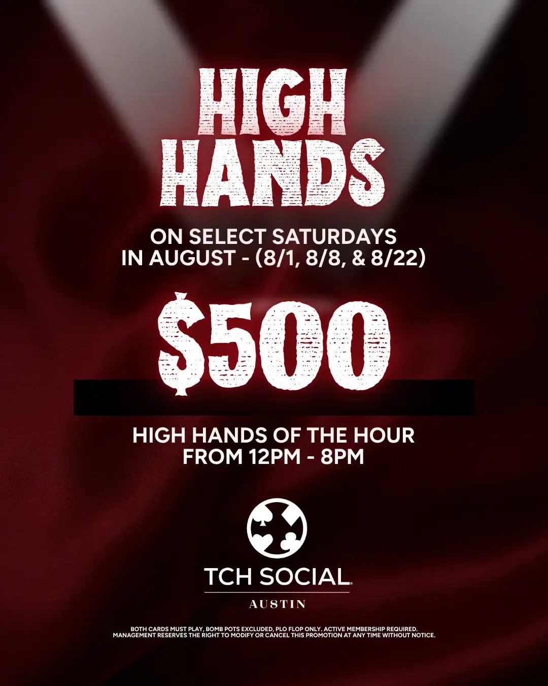 $500 High Hands