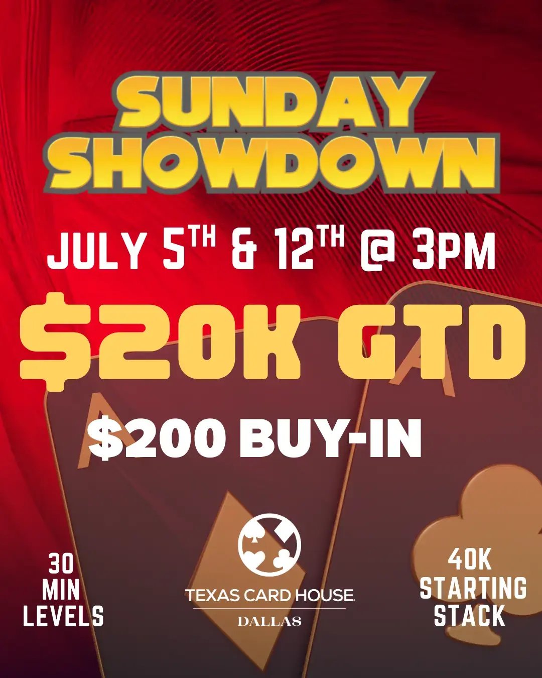 20k Sunday Showdown