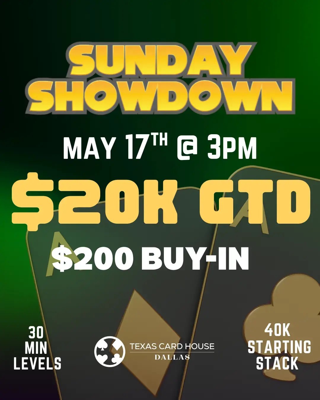 20k Sunday Showdown