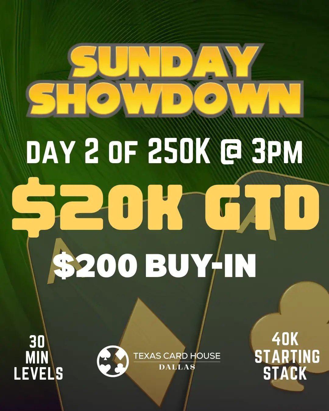 20k Sunday Showdown