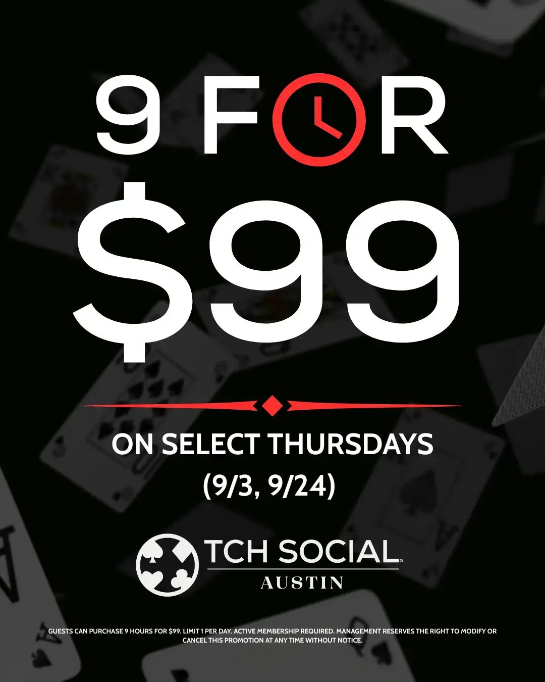9 for $99