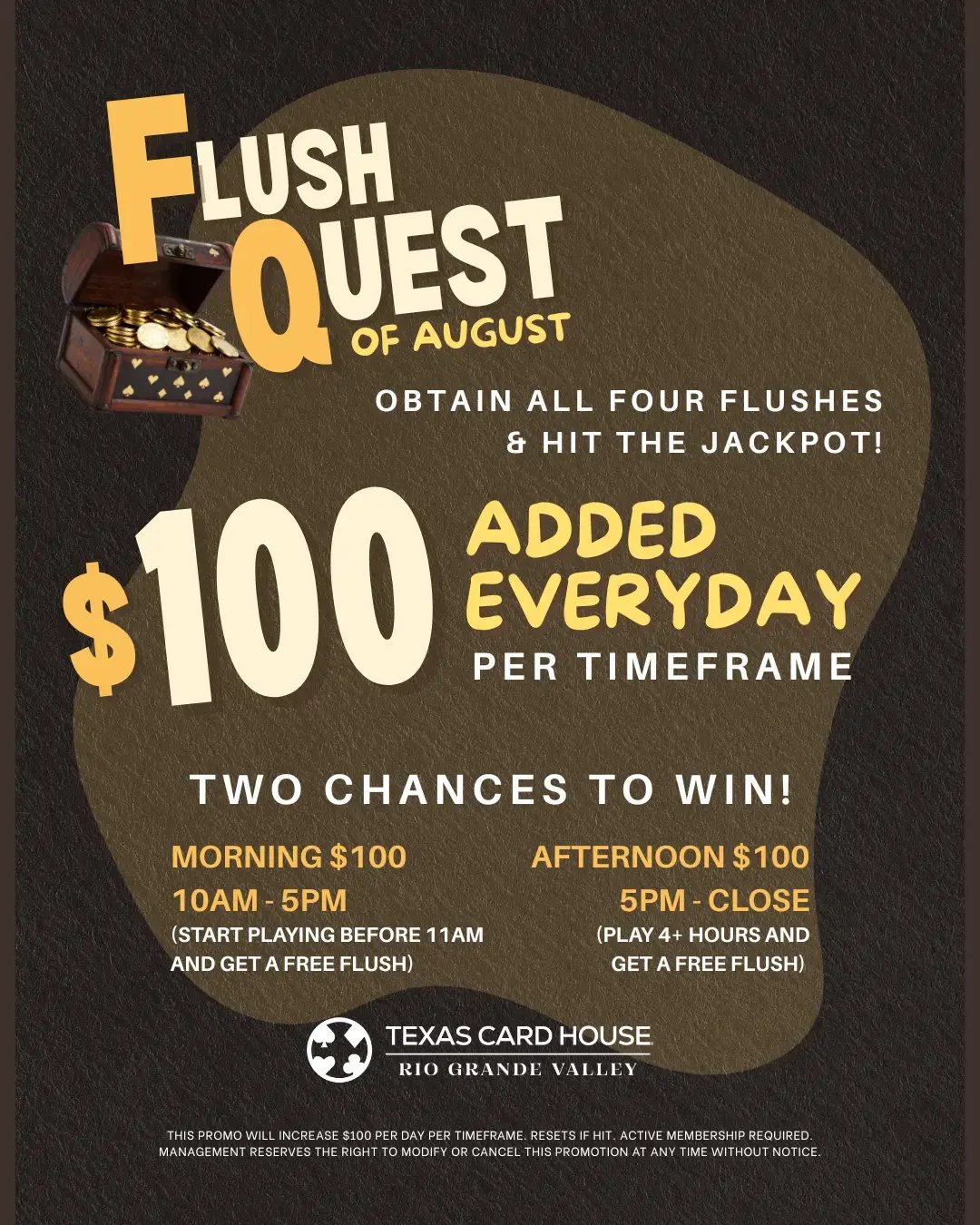 August Flush Quest