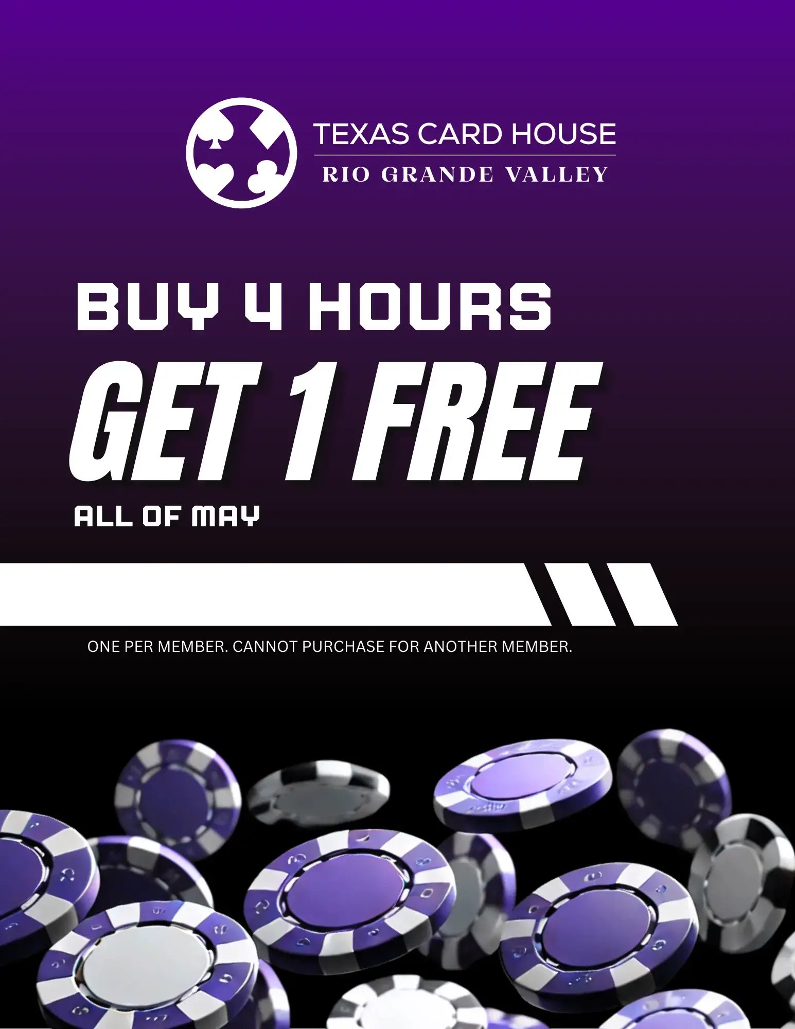 Buy 4 get 1 RGV 8.5 x 11