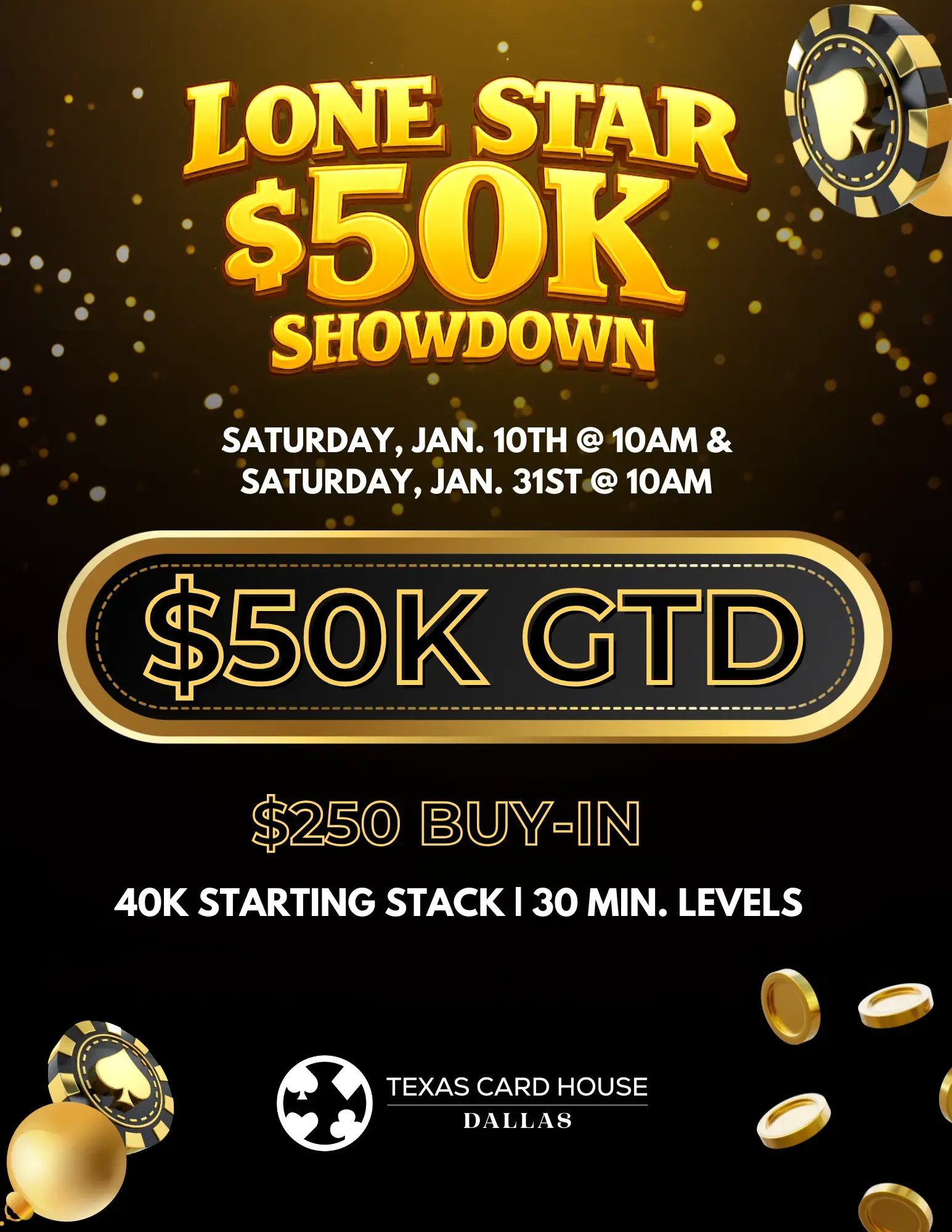 Dallas' Lone Star $50K Showdown