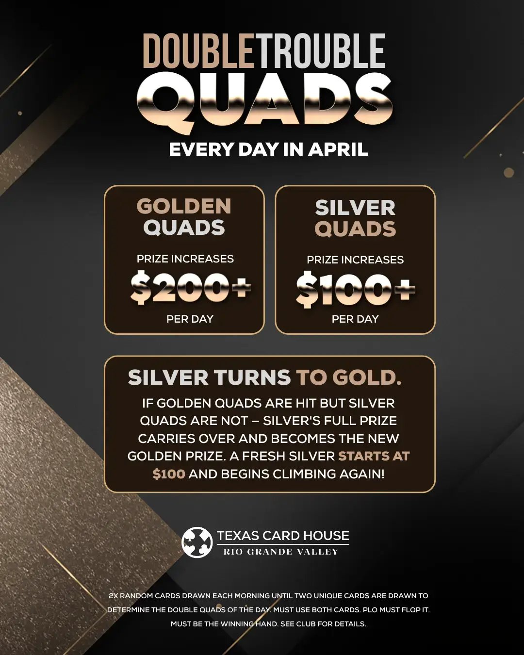 Double Trouble Quads