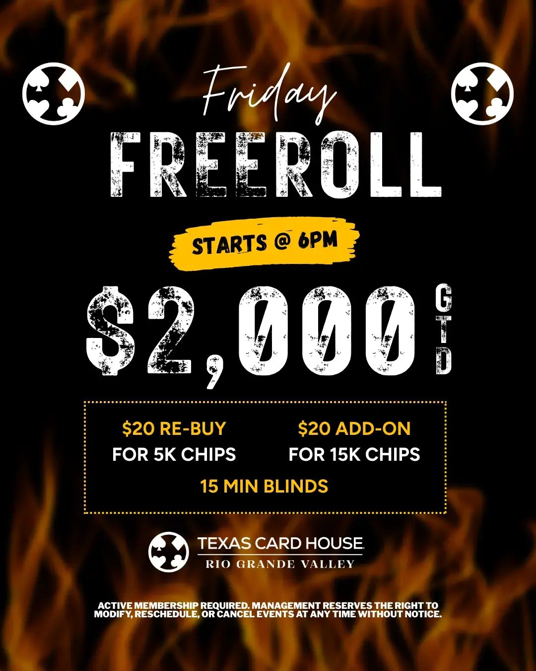 Friday Freeroll\