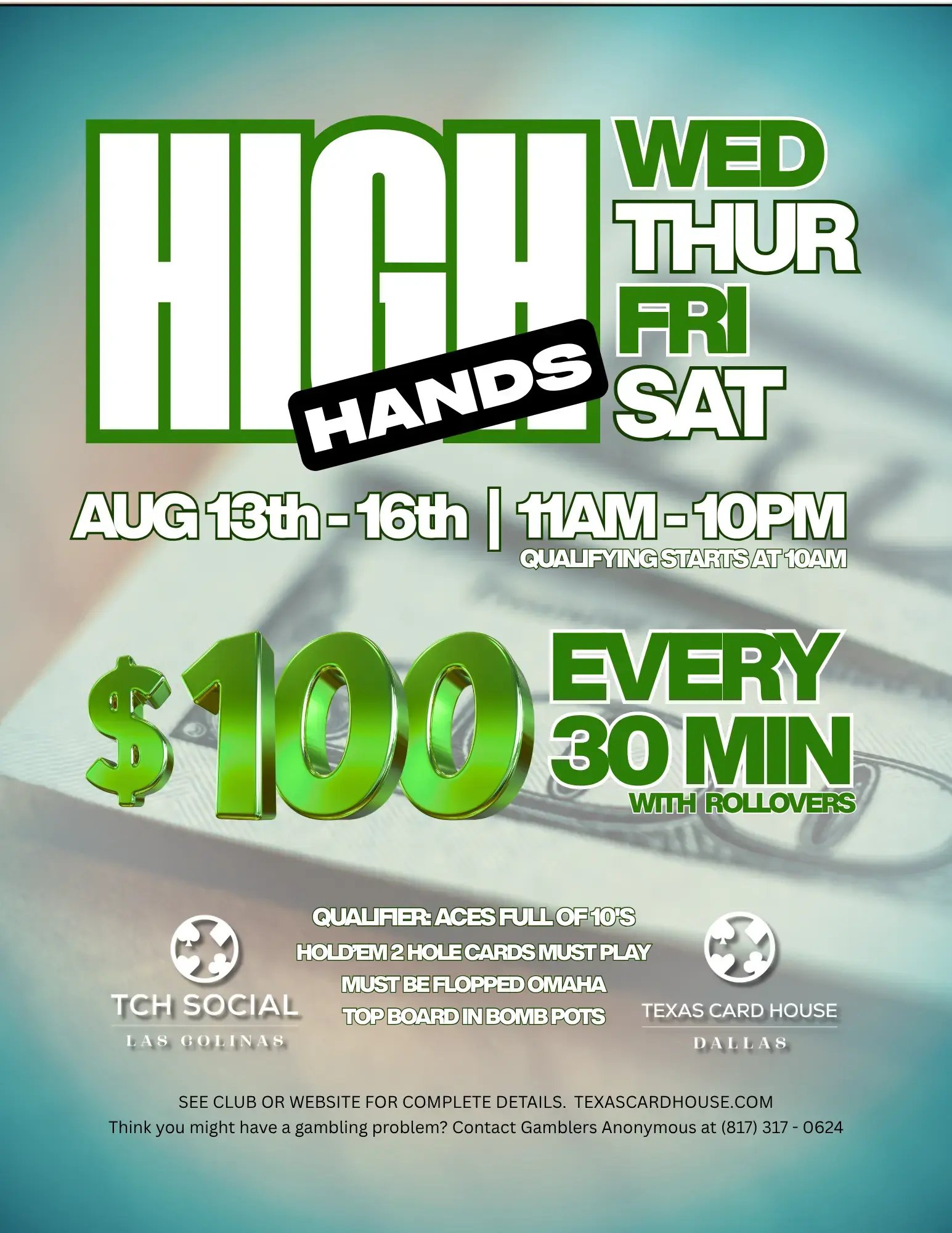 High Hands DFW(8.5 x 11 Mailing Label)