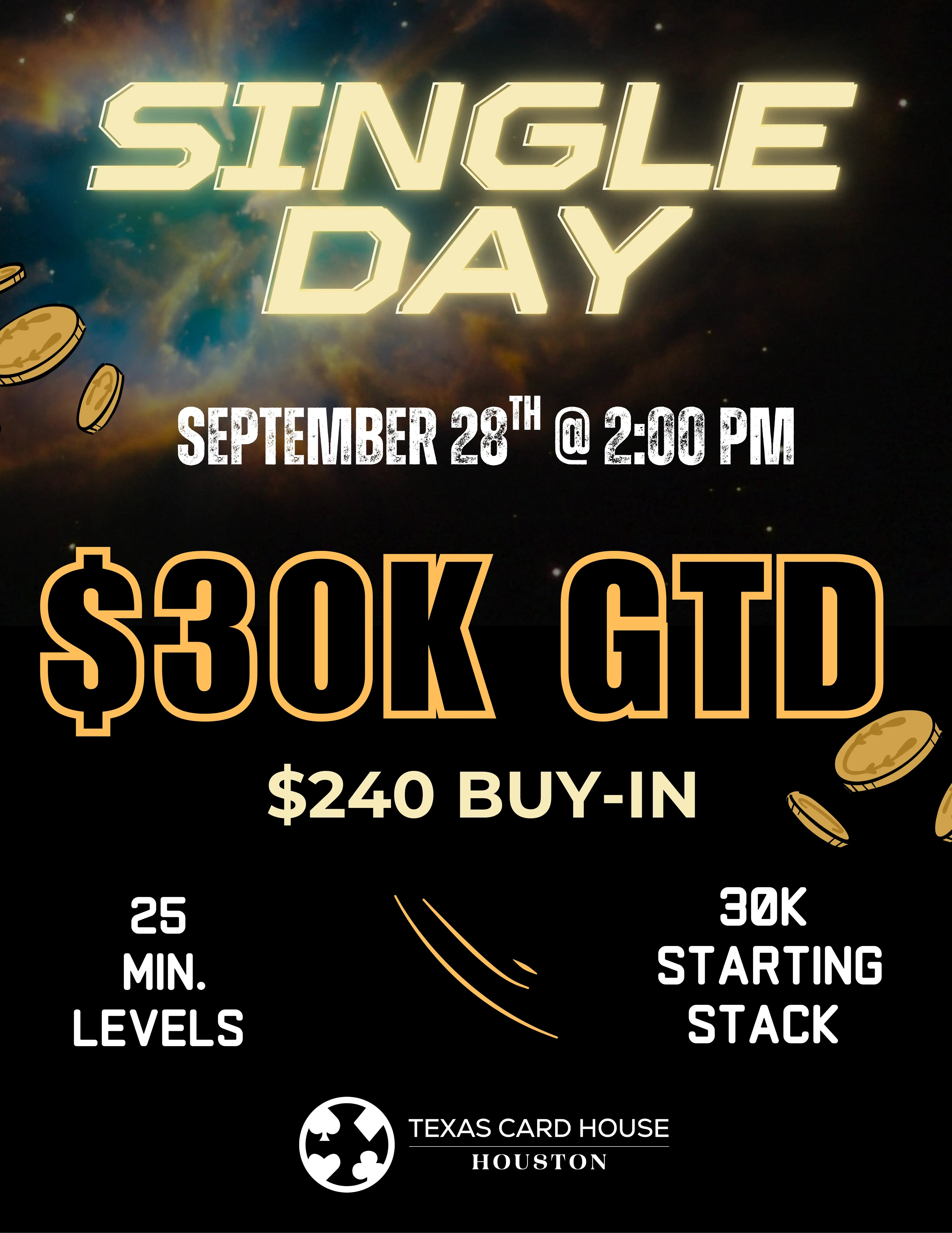 Houston's Single Day $30K