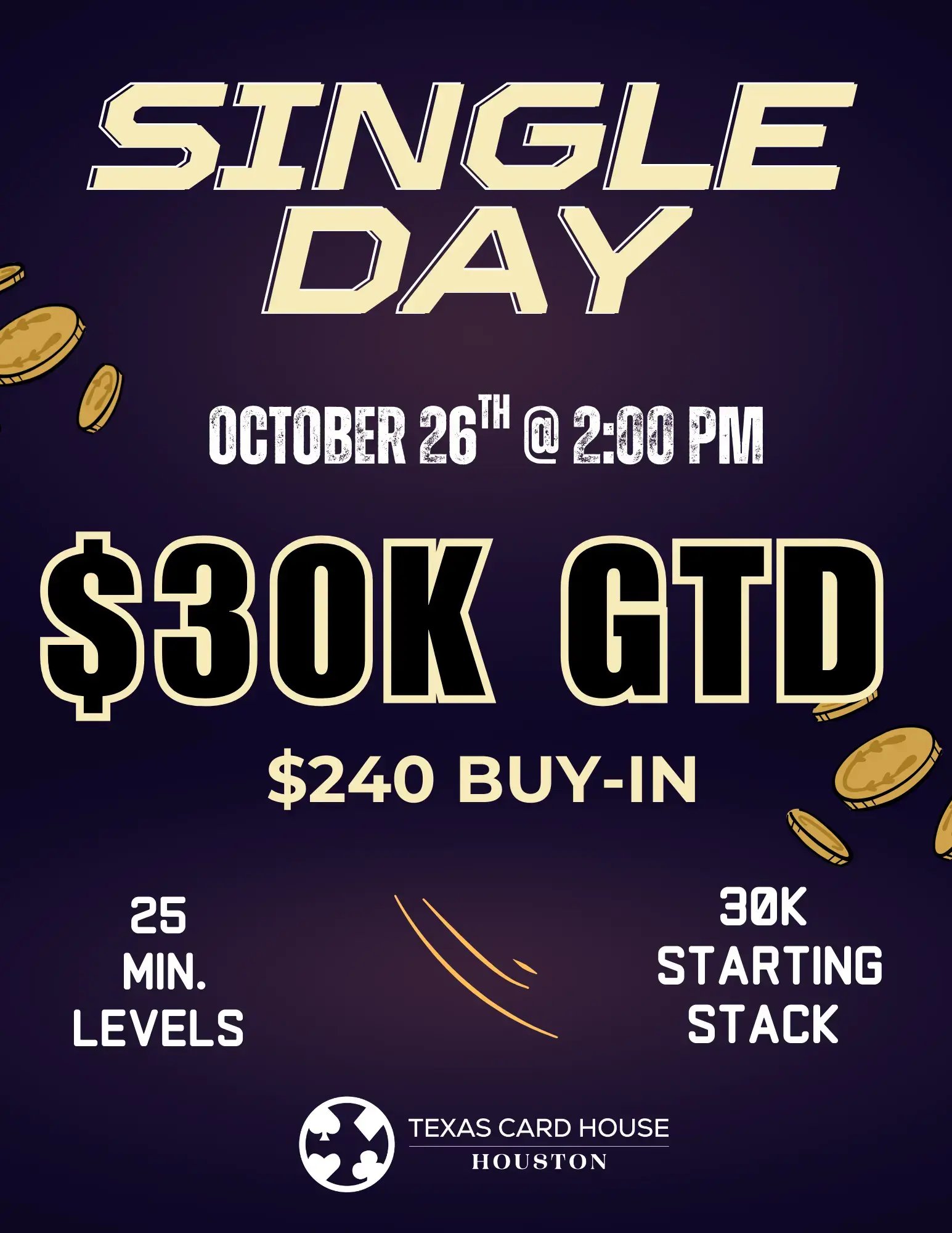 Houston's Single Day $30K