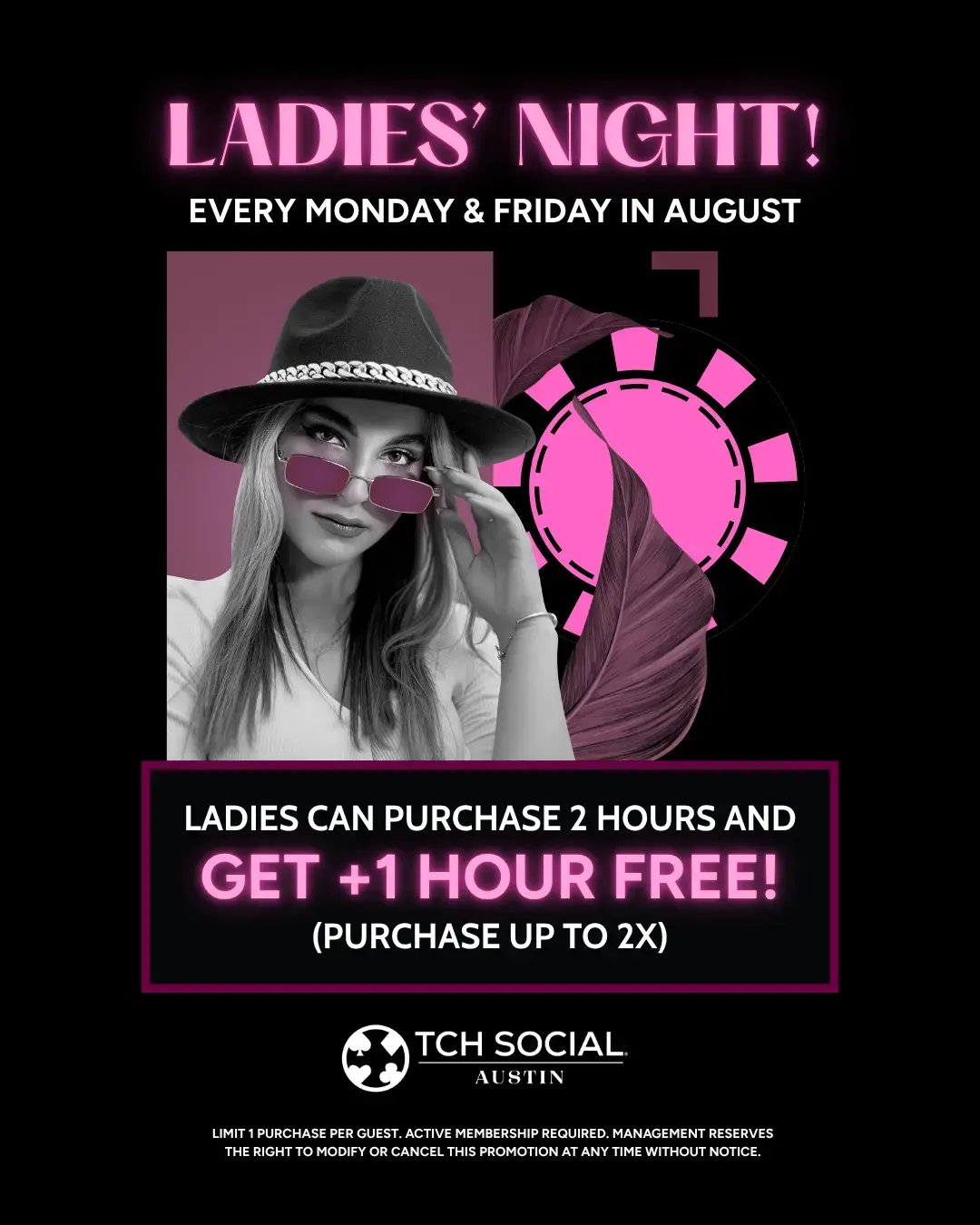 Ladies Night!  Austin  August26  1080x1350