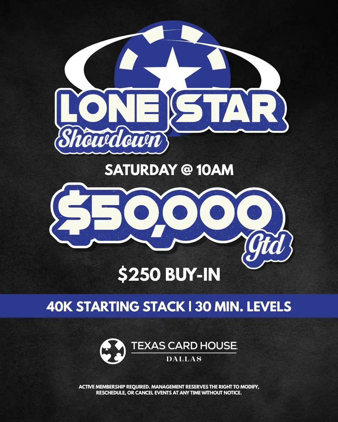 Lone Star Showdown  Dallas  August26  Social Media Post