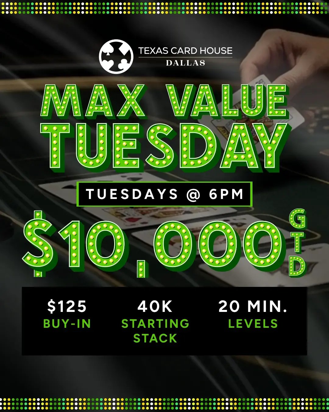 Max Value Tuesday