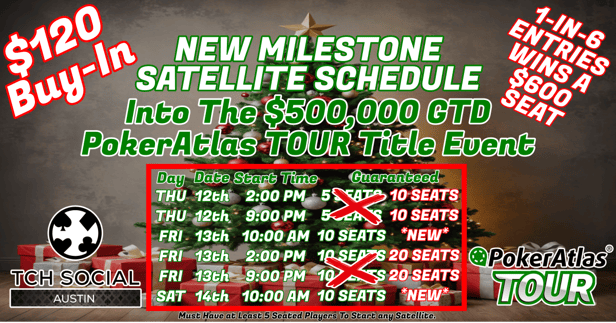 Milestone Satty New Schedule Facebook Image
