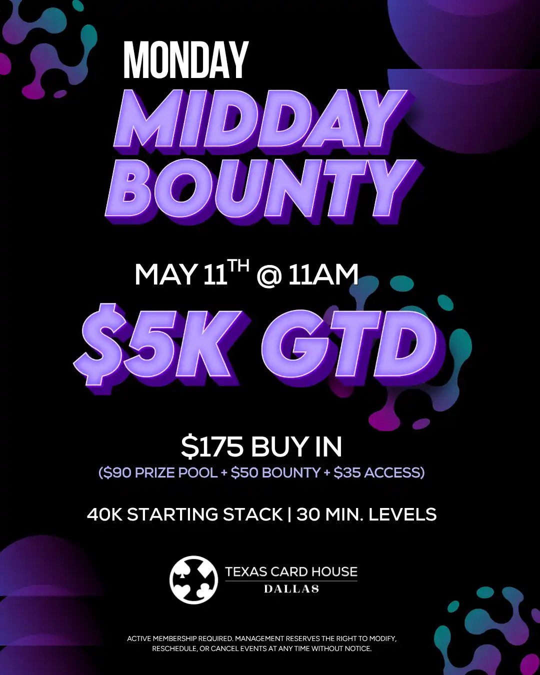 Monday Bounty Midday