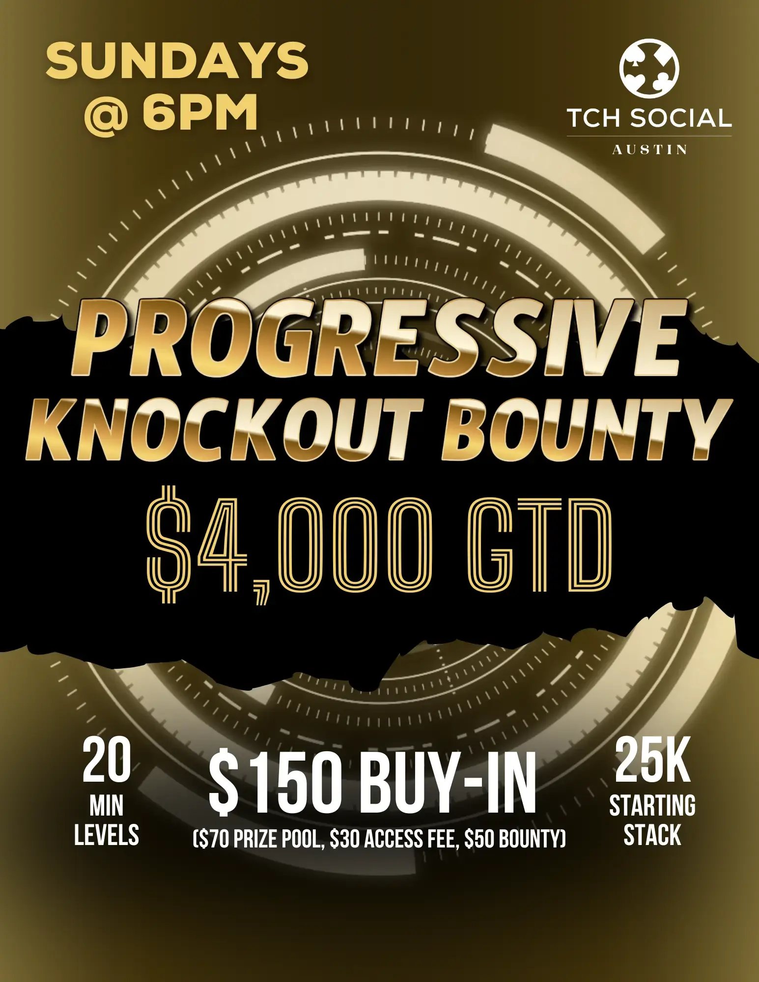 PKO Bounty at TCH Social Austin