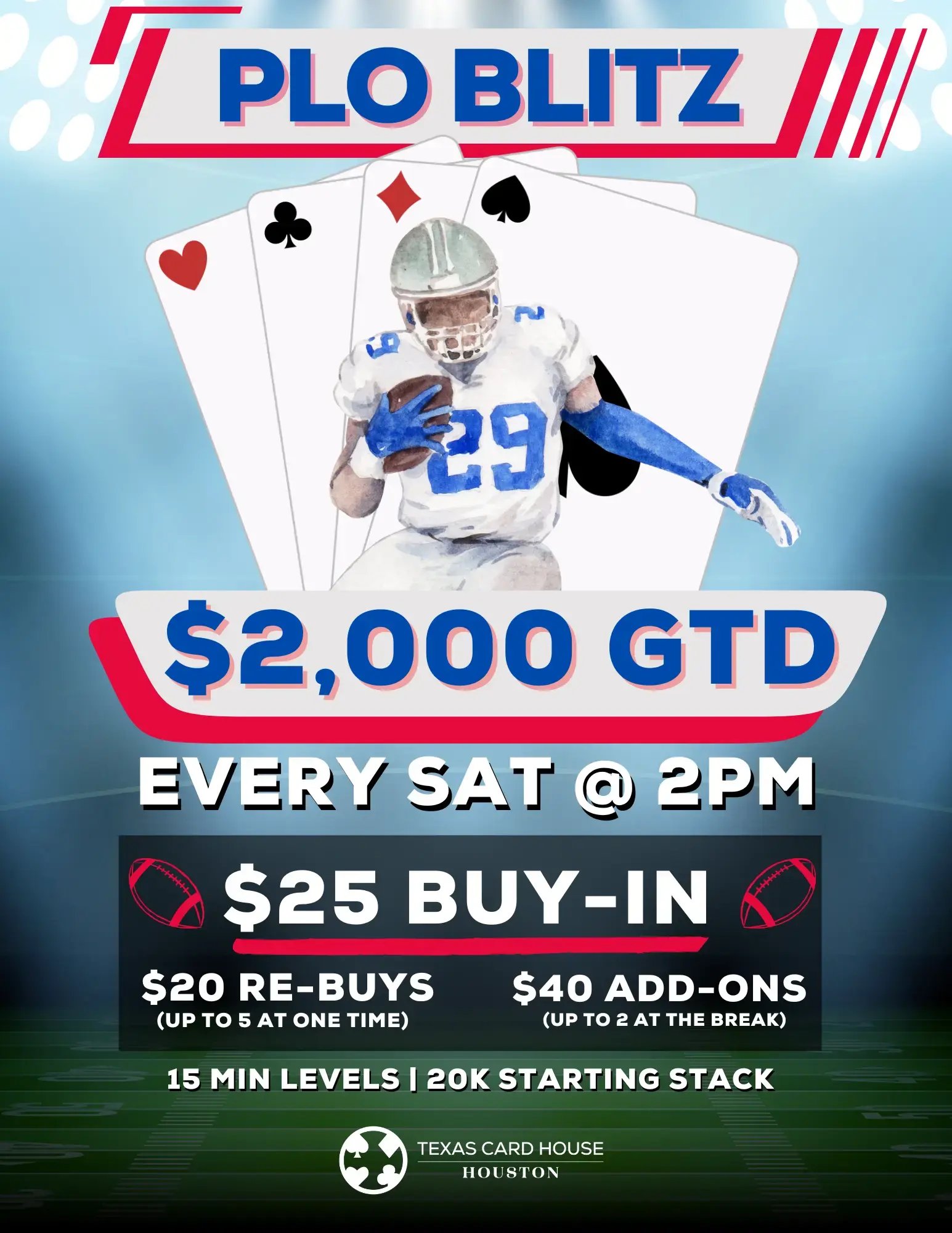 PLO Blitz at TCH Houston