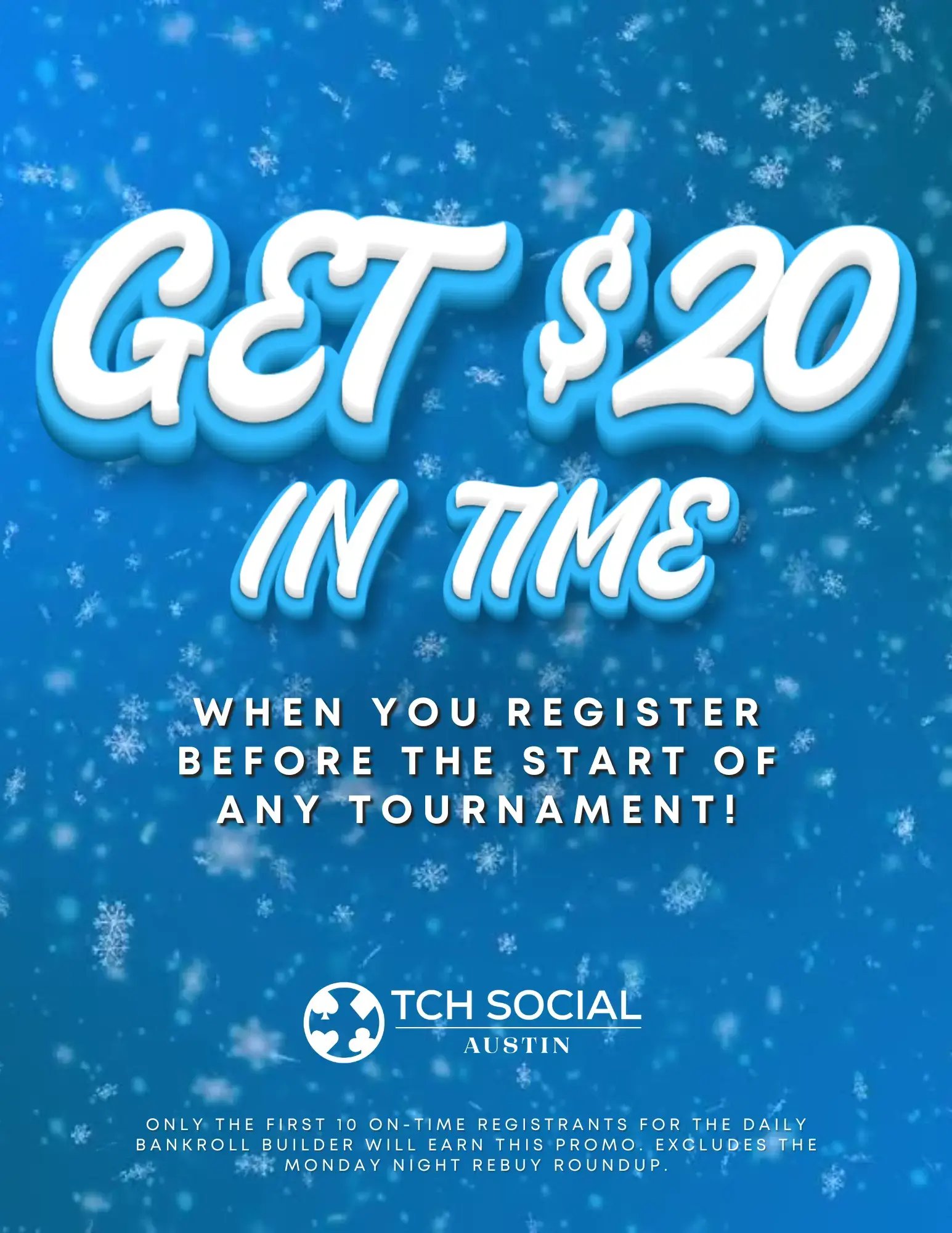 Tournament On-Time Bonus