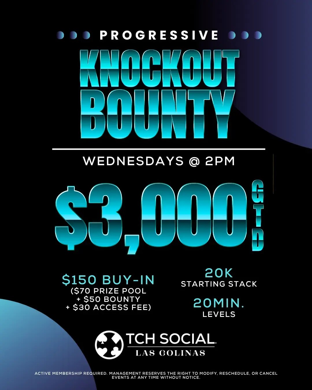 Progressive Knockout Bounty