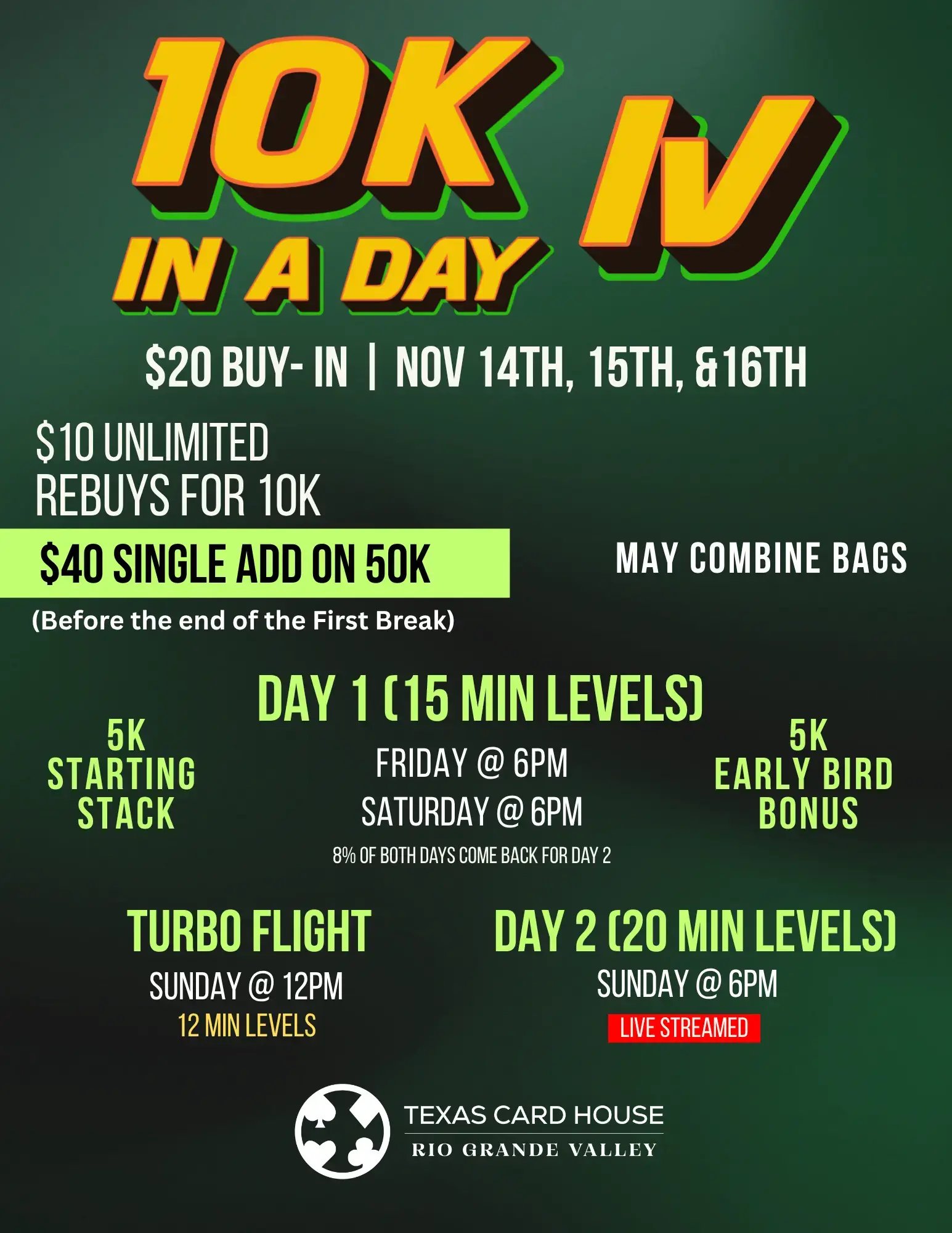 RGV's $10K In a Day IV