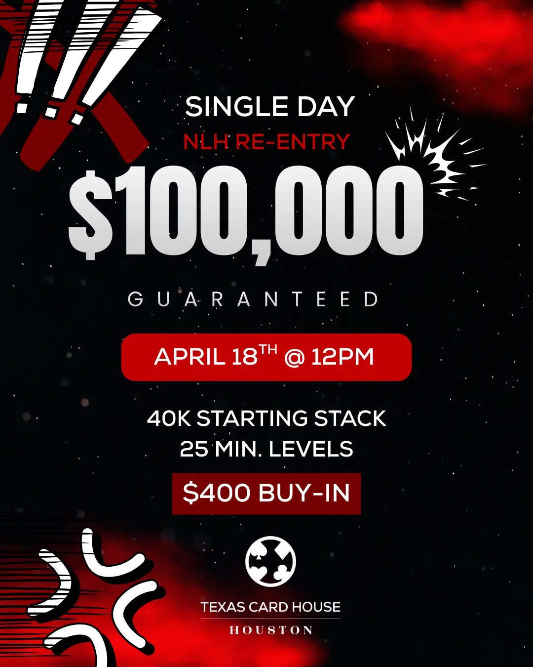 Single Day $100K