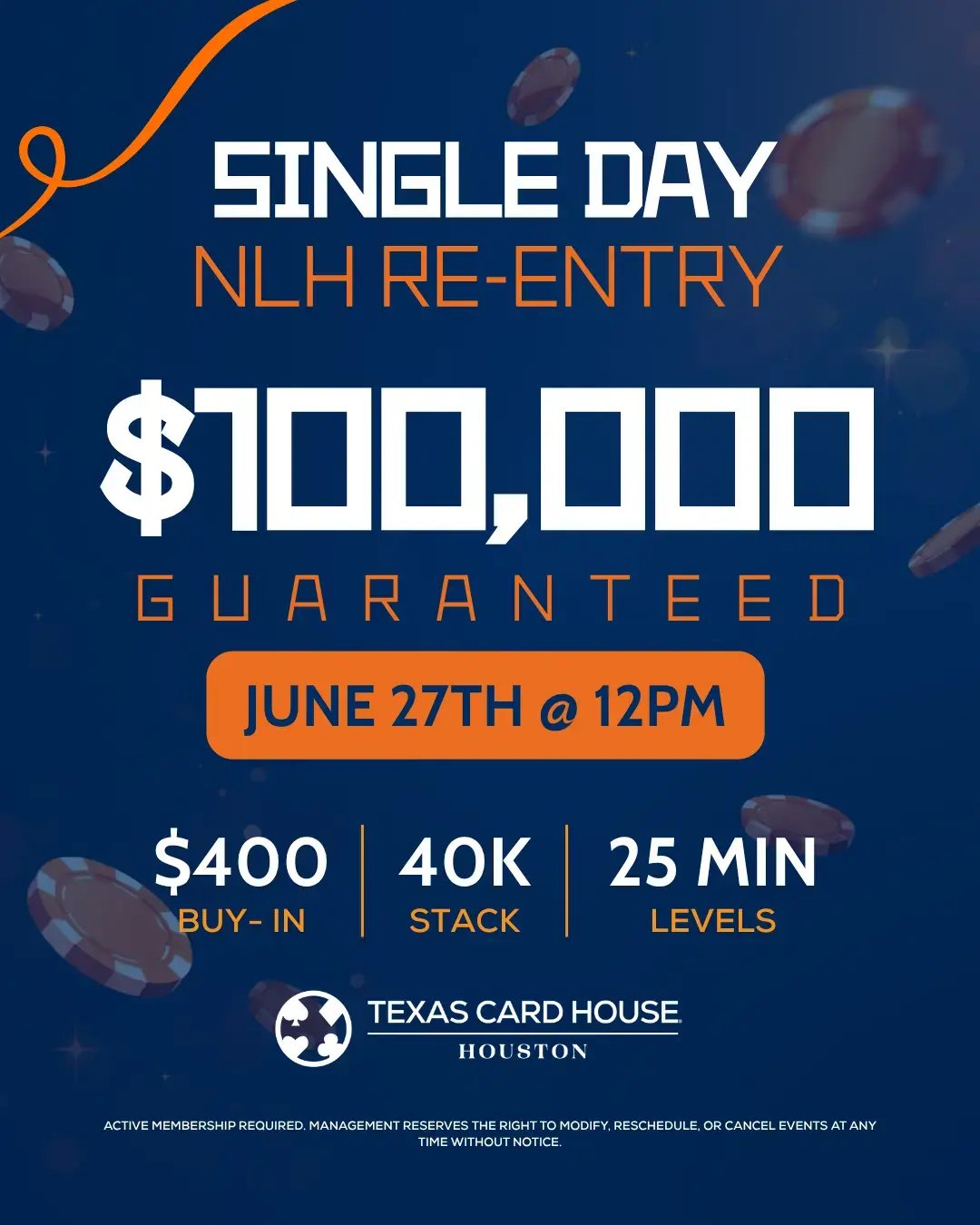 Single Day $100k