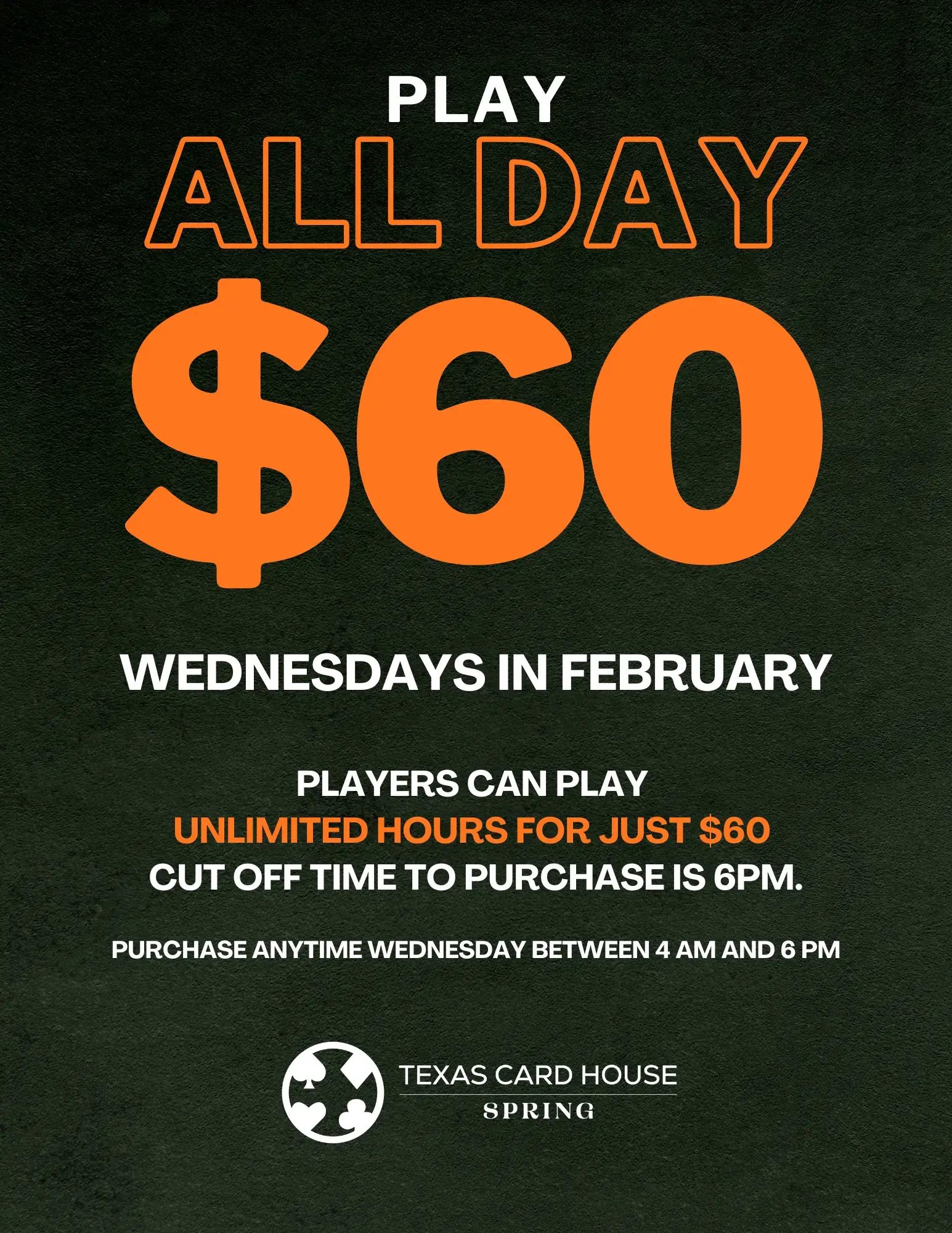 Spring's All Day Pass