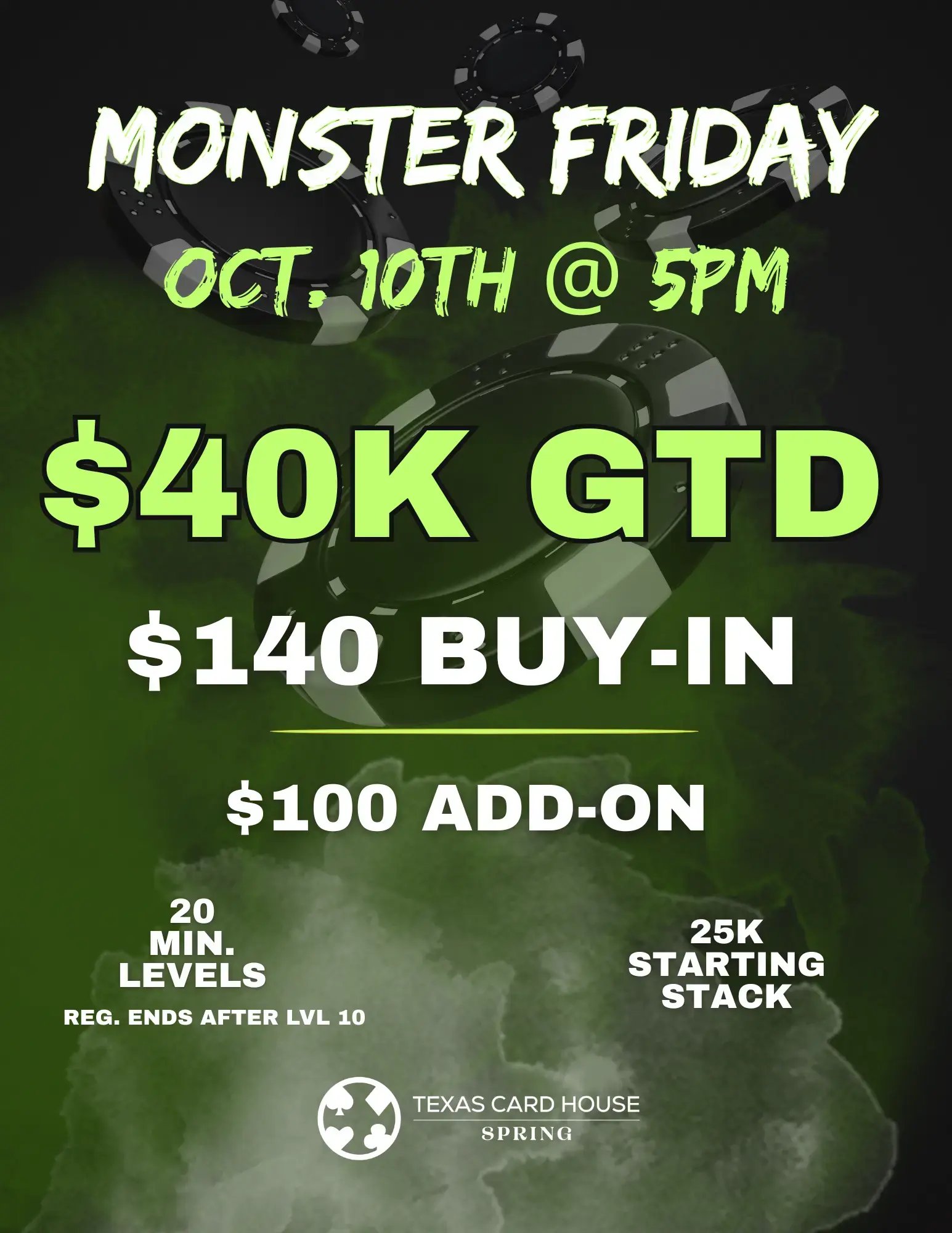 Monster Friday $40K GTD