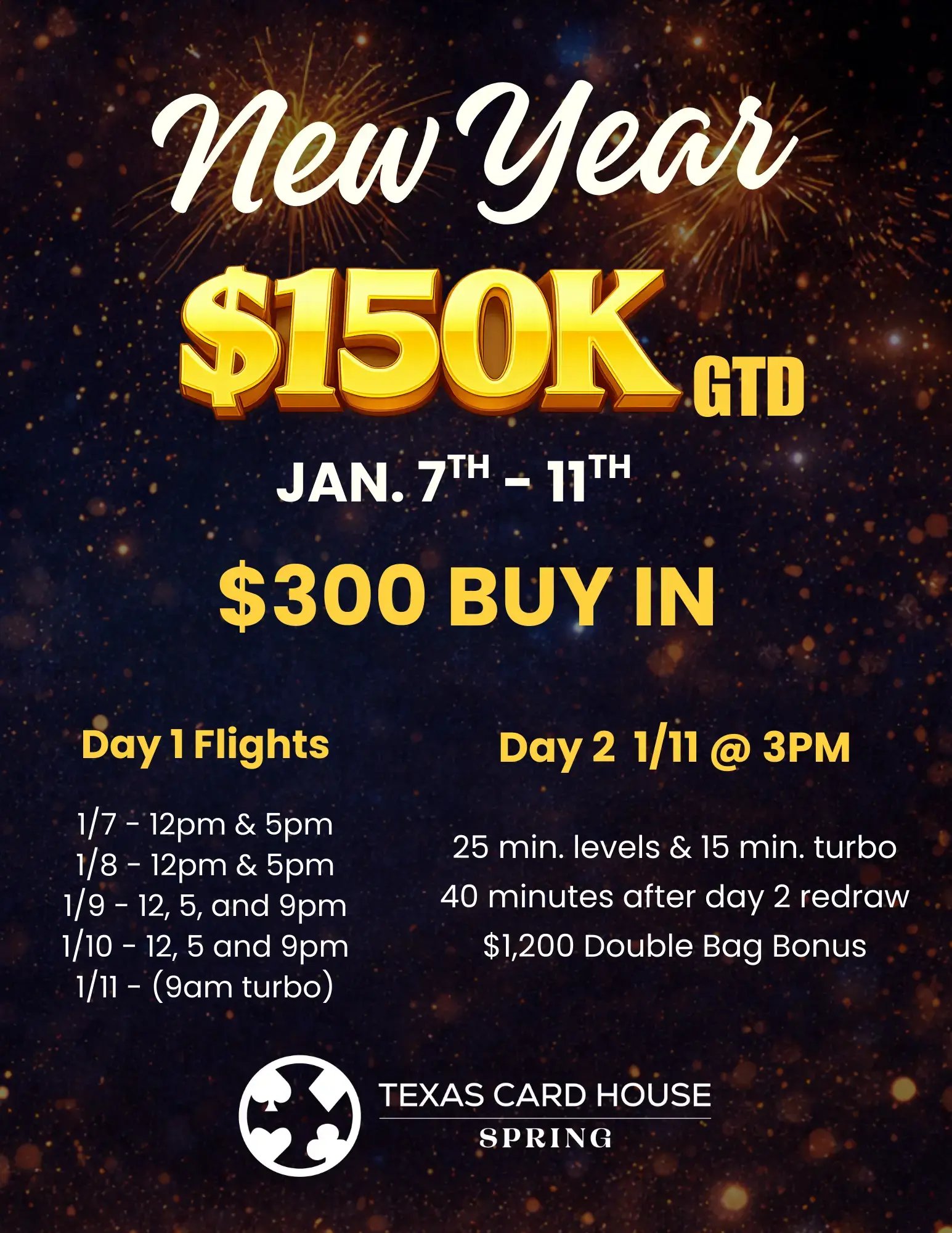 New Year $150,000