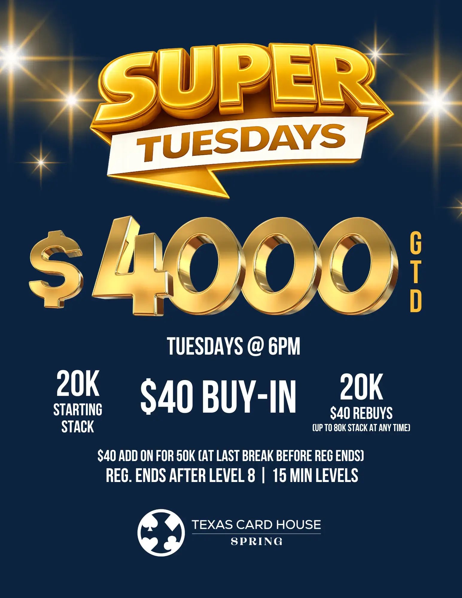 Super Tuesdays at TCH Spring