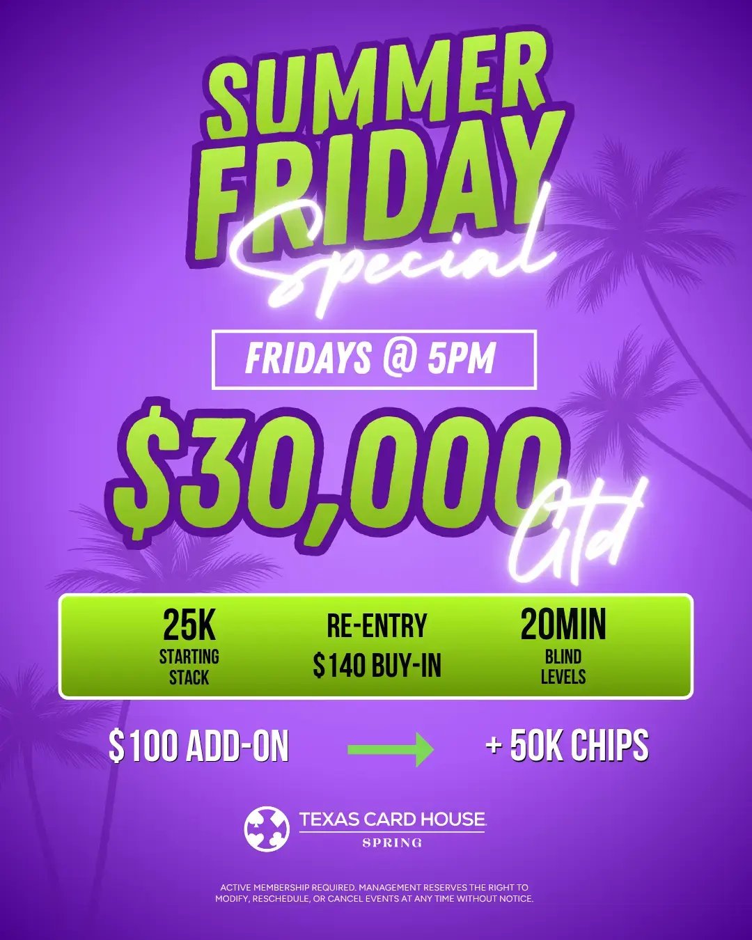 Summer Friday Special