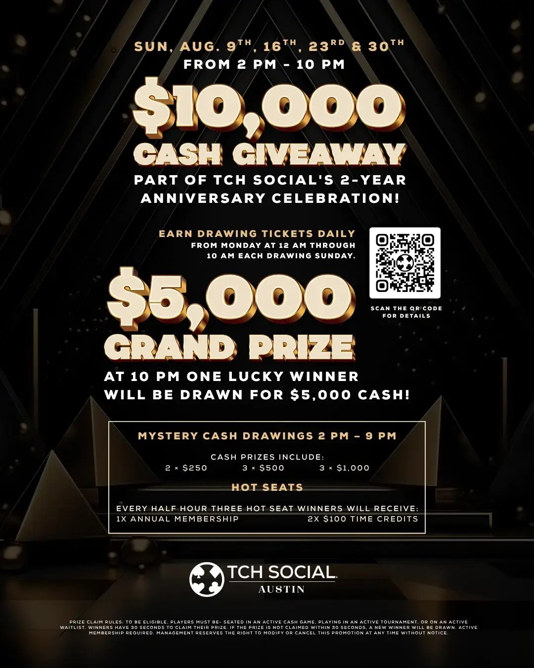 Sunday $10K Cash Giveaway