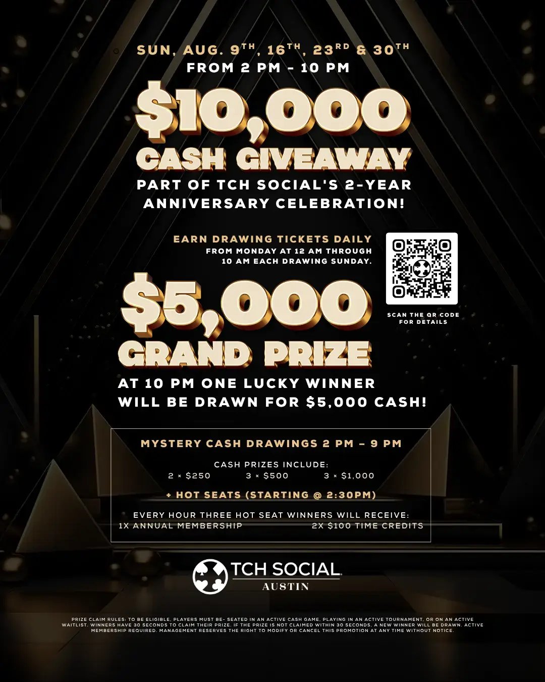 Sunday $10K Cash Giveaway