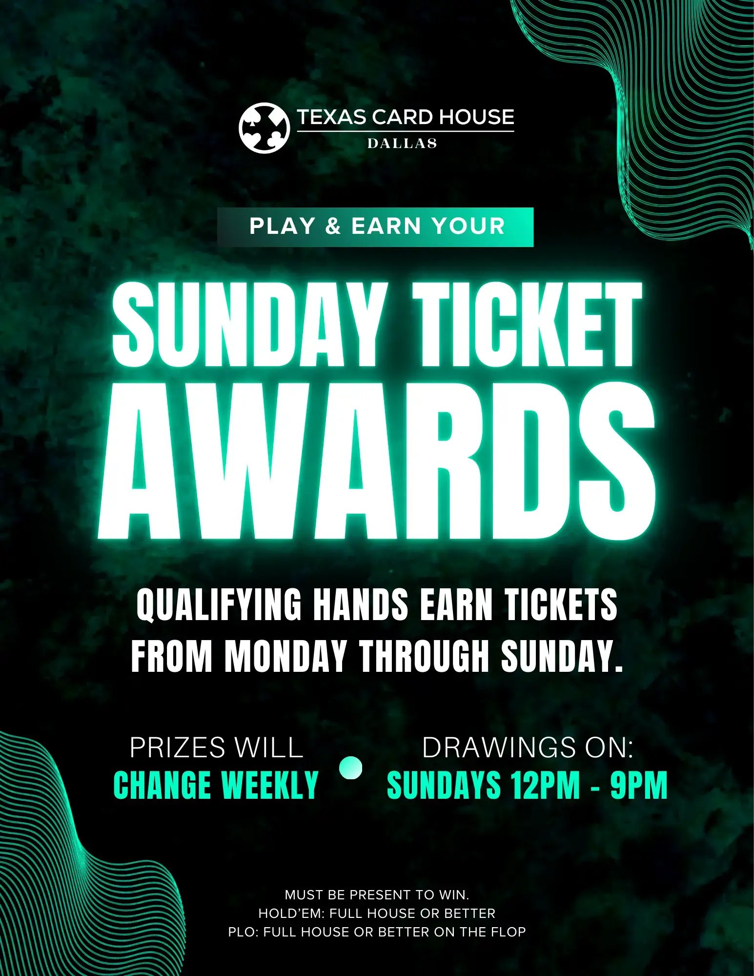 Sunday Ticket Awards @ Dallas