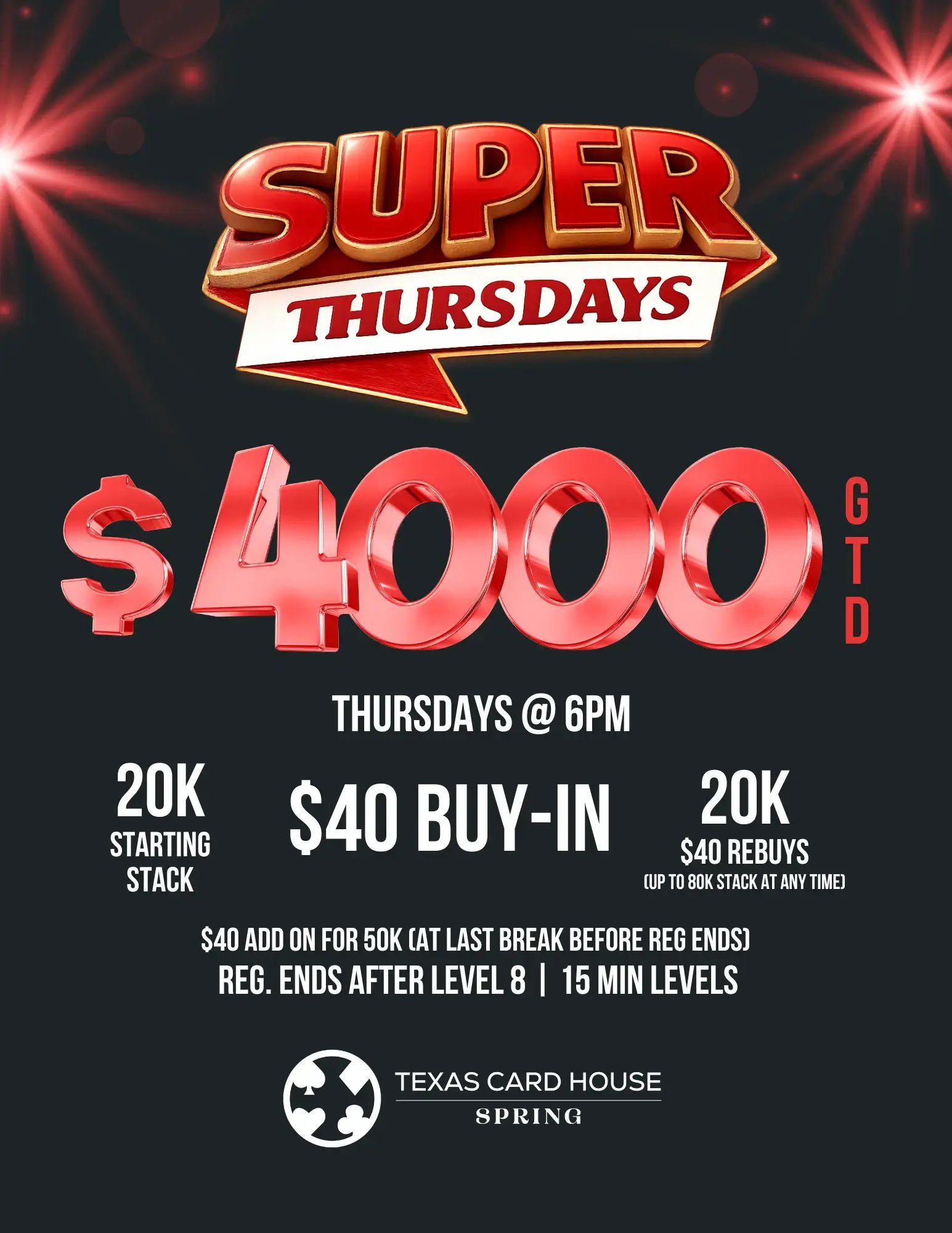 Super Thursdays at TCH Spring