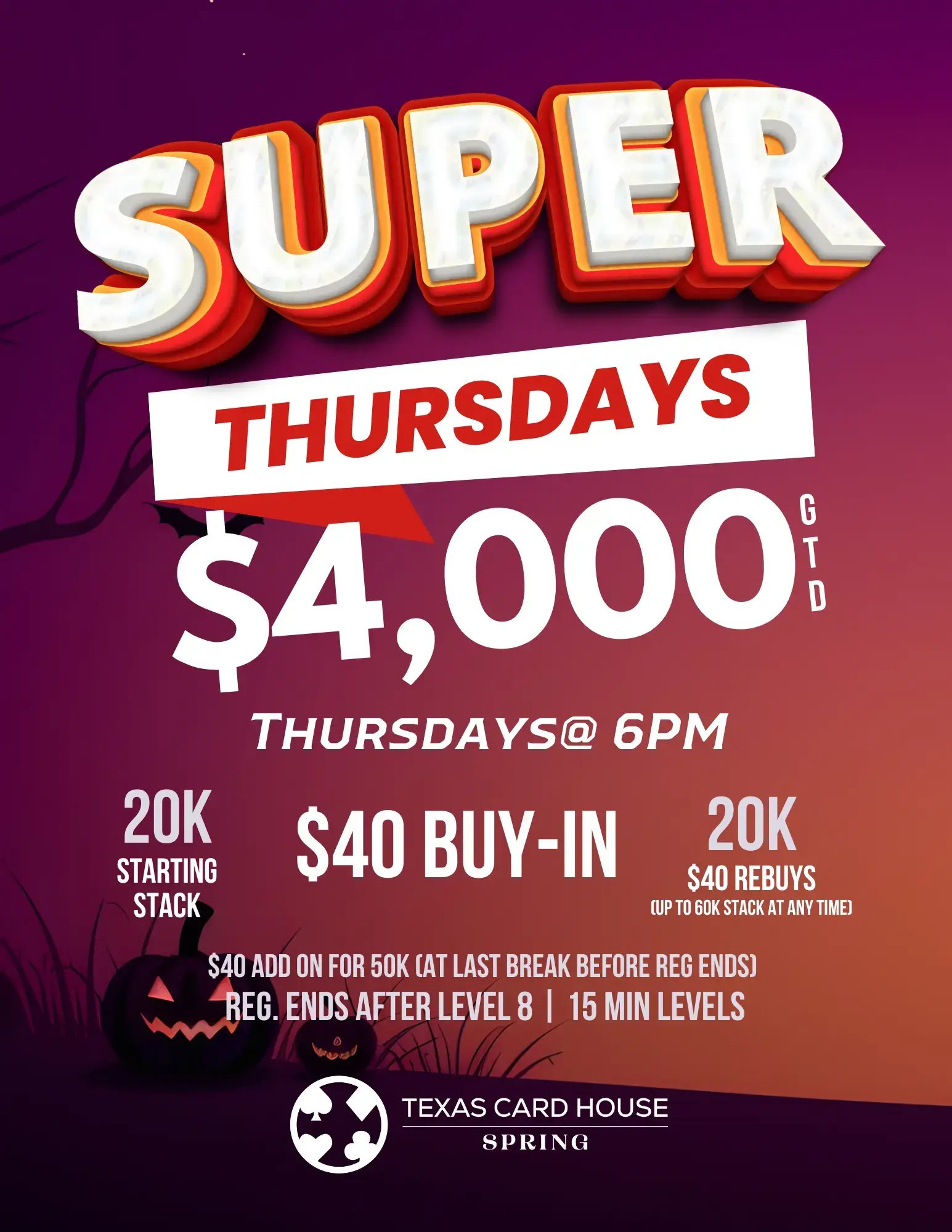 Super Thursdays at TCH Spring
