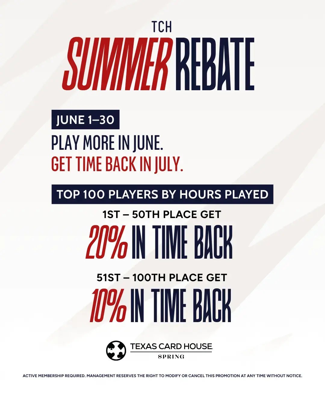 TCH Summer Rebate