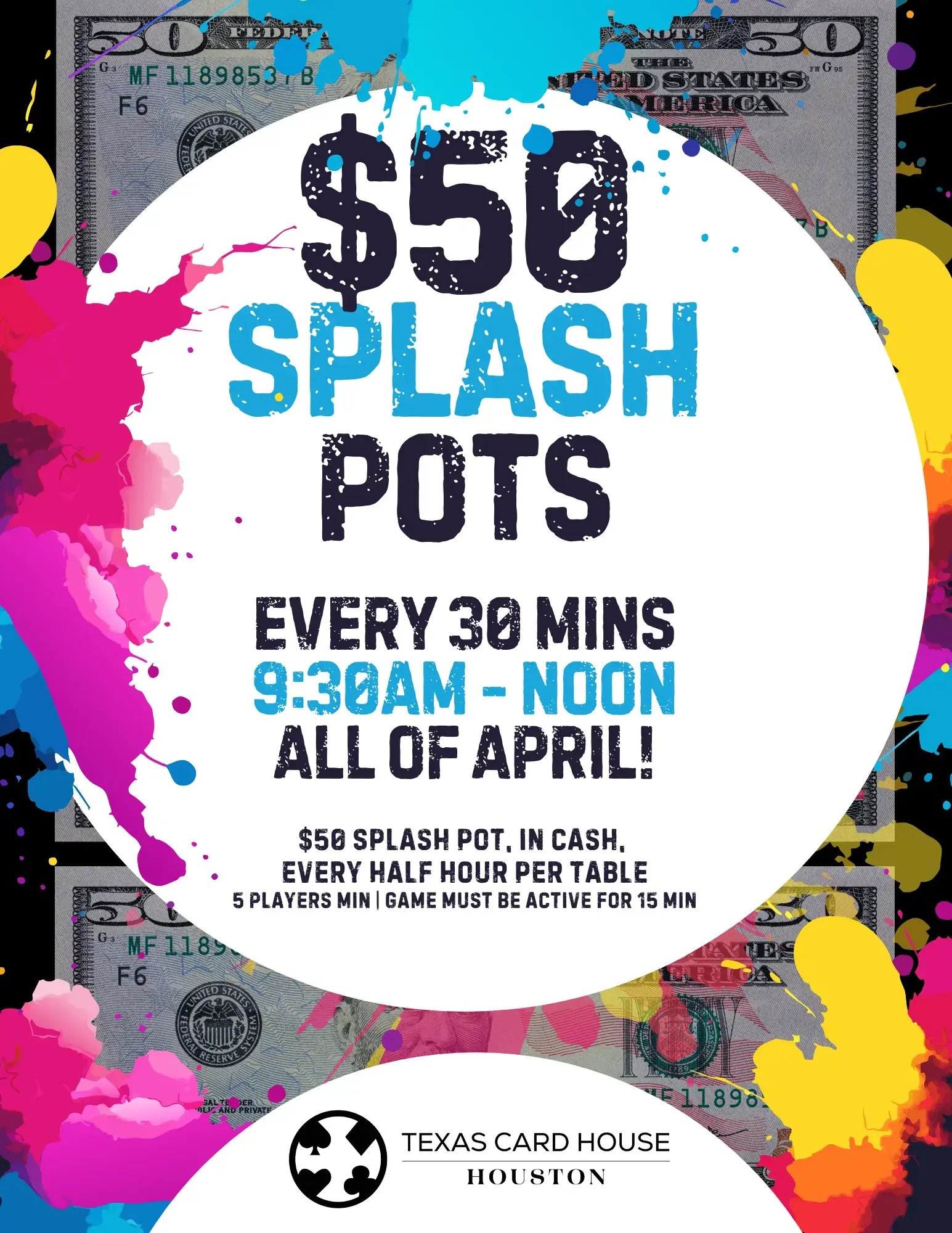Splash Pots at TCH Houston